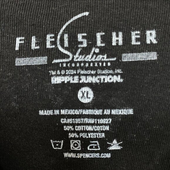 Betty Boop Biker Club Motorcycle Crop Top XL - Picture 5 of 5